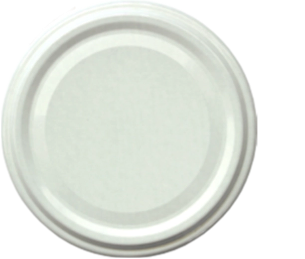 Wieczko do słoików 89 mm białe z 6 zaczepami