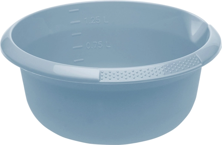 Okrągła miska z wylewką Nordic Blue 20 cm 1,5 l