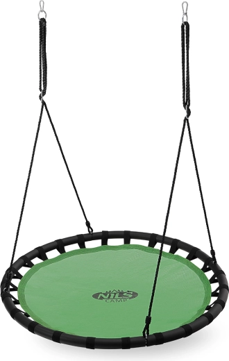 NILS Camp huśtawka bocianie gniazdo 120 cm zielona