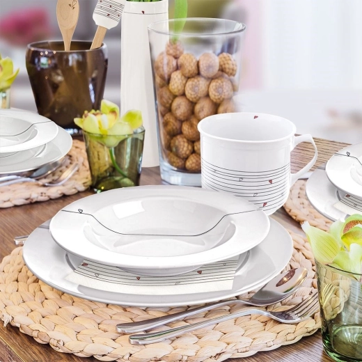 Doskonale komponuje się z pozostałą zastawą