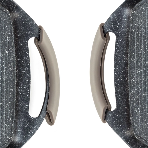 Bezpieczne silikonowe uchwyty i użycie na wszystkich źródłach ciepła