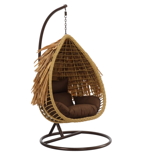 Stabilny metalowy stojak i bezpieczne bujanie