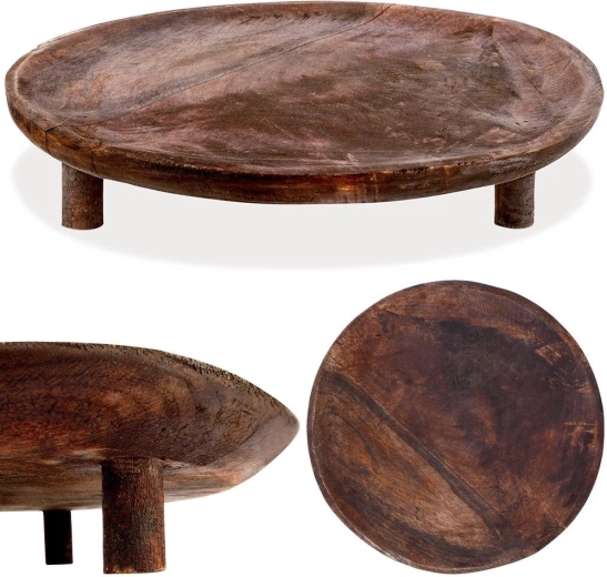 Stylowa podstawka na trzech nóżkach