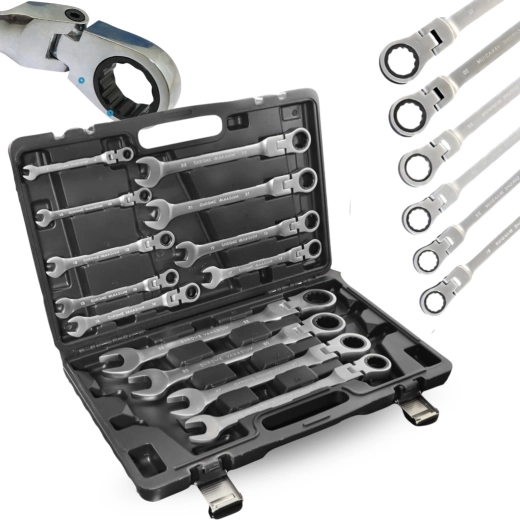 Elastyczne głowice grzechotkowe do pracy w ciasnych miejscach