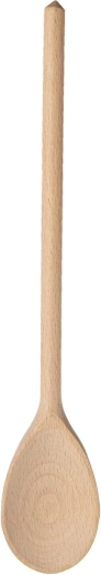 Drewniana owalna łyżka kuchenna 30 cm