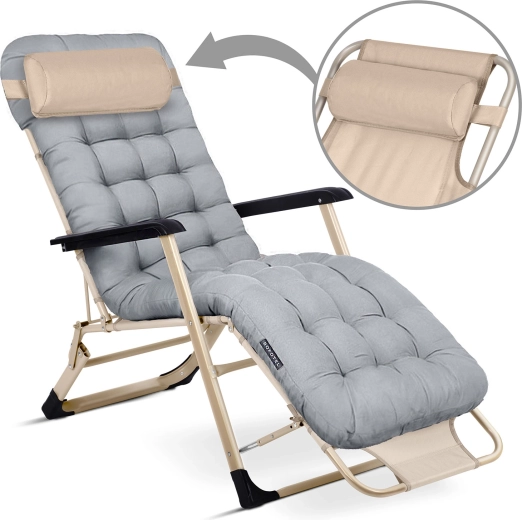 Komfort dzięki grubo wyściełanej poduszce