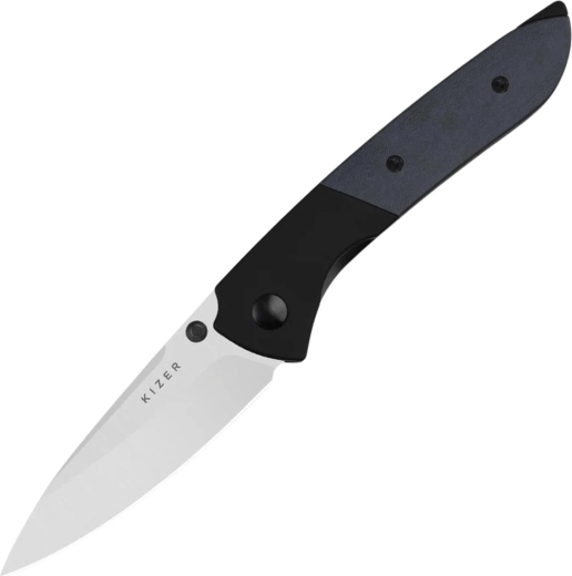 Kizer Spitfire 14C28N – aluminium i Richlite Blue Canyon
