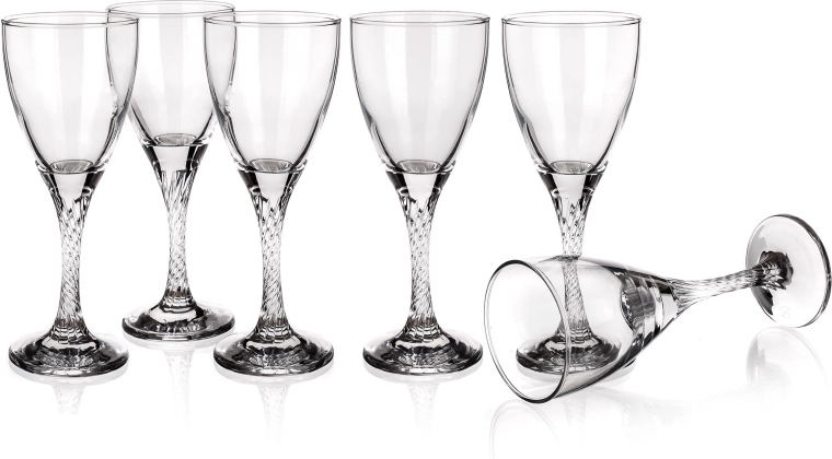 Kieliszki do białego wina 180 ml PASABAHCE TWIST, zestaw 6 szt.