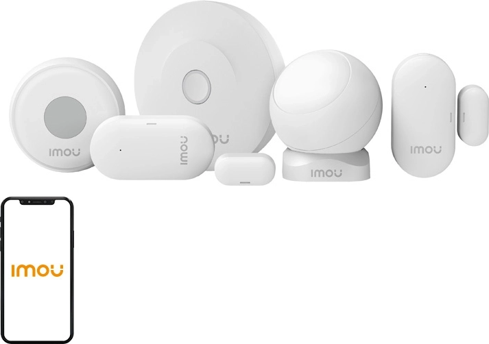 Imou inteligentny zestaw systemu alarmowego z bramką Zigbee i czujnikami