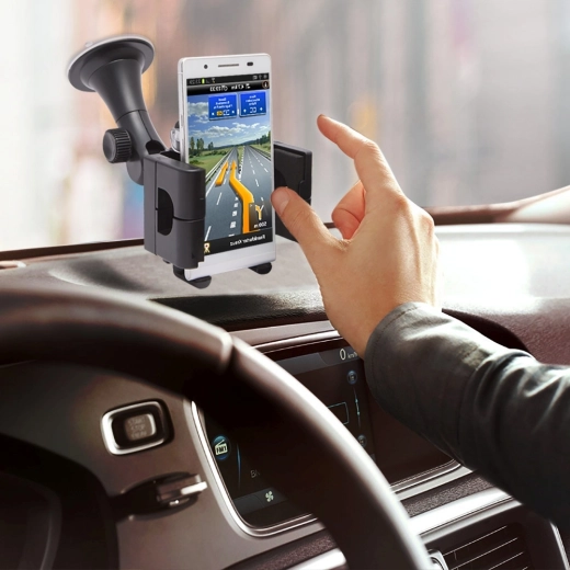 Uniwersalny uchwyt samochodowy do telefonu i GPS