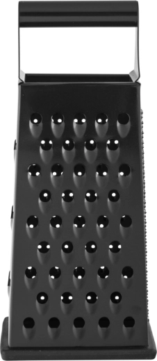 Altom design czterostronna metalowa tarka 4 w 1 czarna