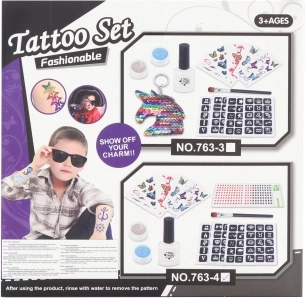 Zestaw do tatuaży z brokatem dla dzieci