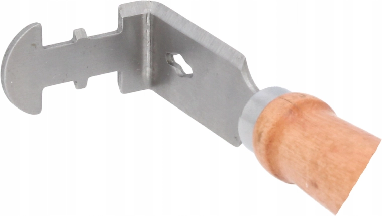 Ostra krawędź do dokładnego czyszczenia ula