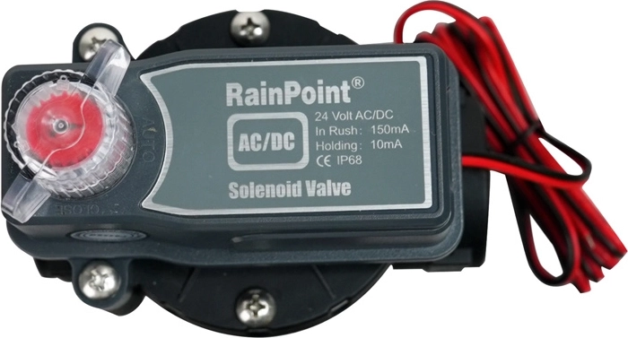 Elektroniczny zawór nawadniający 1" RAINPOINT 24 V AC/DC, IP68