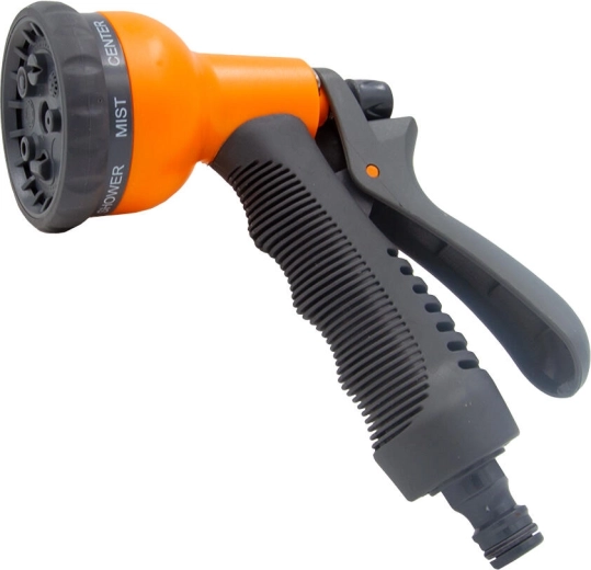 Ogrodowy pistolet zraszający DELUX z 8 funkcjami