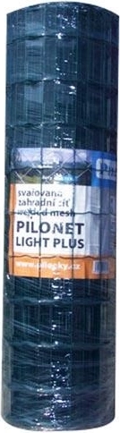 Siatka zgrzewana PROMOPLAST PH 100×75, drut 2,1 mm, wysokość 1000 mm, zielona (25 m)