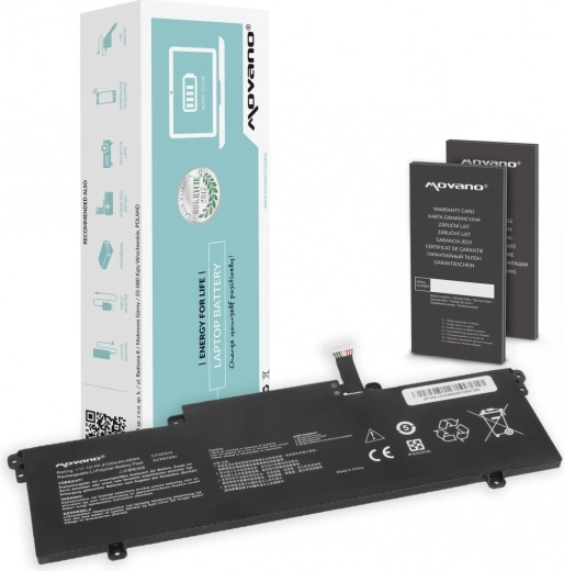 Bateria Movano C31N1914 do Asus ZenBook 14 UX435E/UX435EA/UX435EAL/UX435EG/UM425QA 4100 mAh (46 Wh)