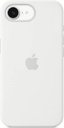 Silikonowe etui do iPhone 16e – białe