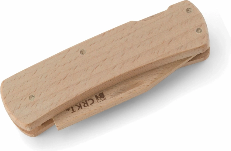 Wygodny chwyt z naturalnego drewna