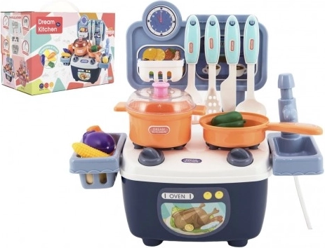 Kuchenka z akcesoriami dla dzieci
