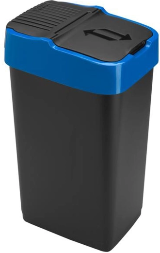 Plastikowy kosz na śmieci Heidrun 35 l