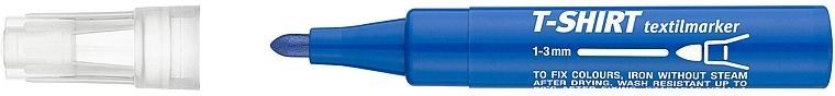 Marker do tkanin niebieski
