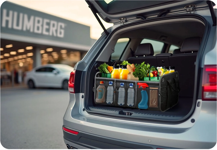 Maksymalna stabilność w bagażniku