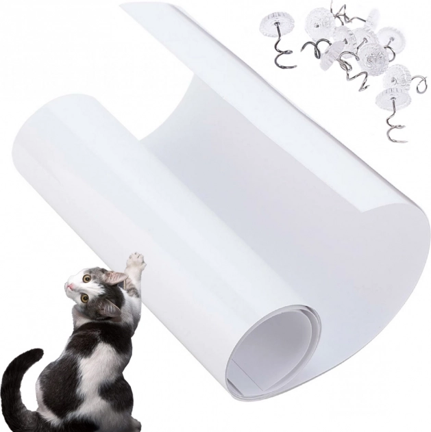 Ochronna folia na meble dla kotów, duża 2 szt.