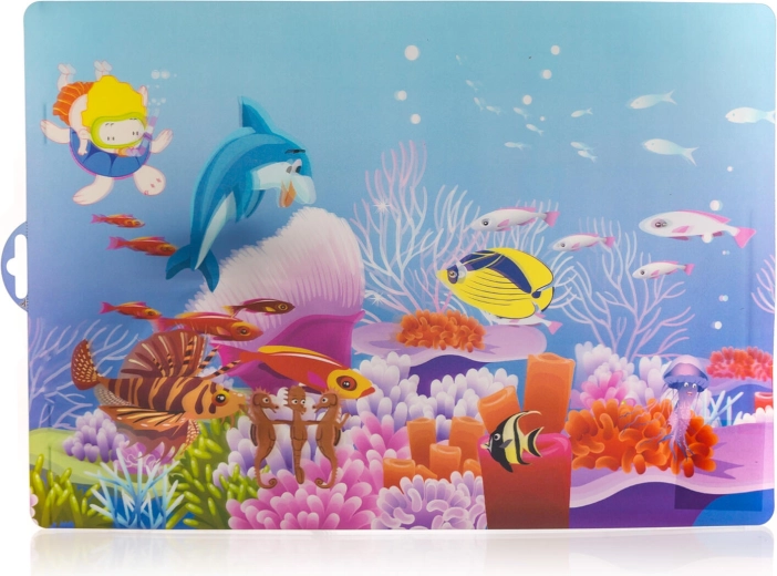 Dziecięca plastikowa podkładka na stół Sea 43 × 29 cm