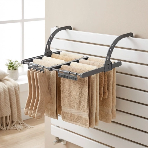 Łatwa instalacja na grzejniku bez narzędzi