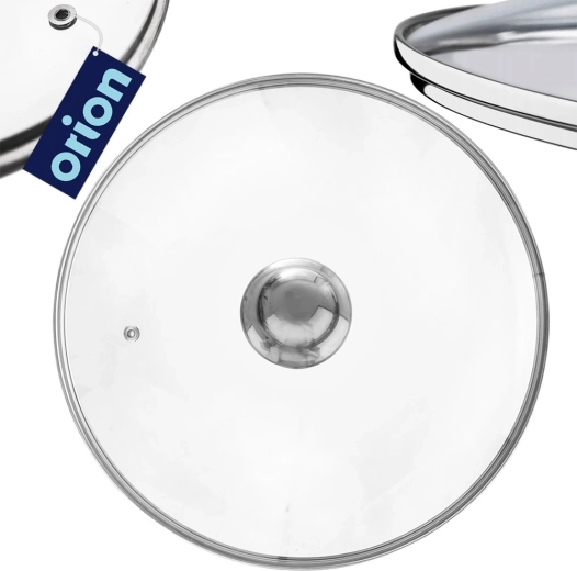 Stalowy rant i wygodny uchwyt