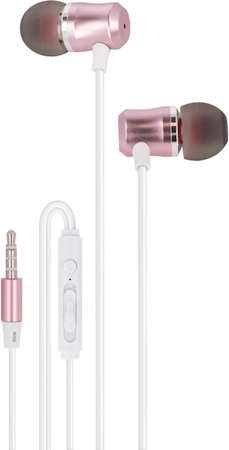 Maxlife przewodowe słuchawki MXEP-03 rose gold