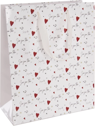 Prezentowa papierowa torba „Tylko dla ciebie” 26 × 12 × 32 cm