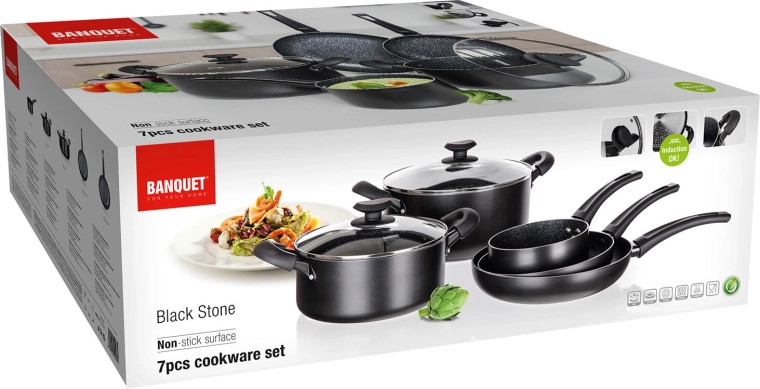 W pełni indukcyjne dno i szybkie rozprowadzanie ciepła