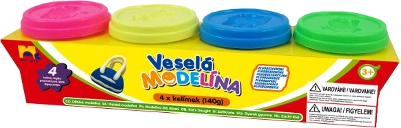 Zestaw Modeliny Neonowe Kolory
