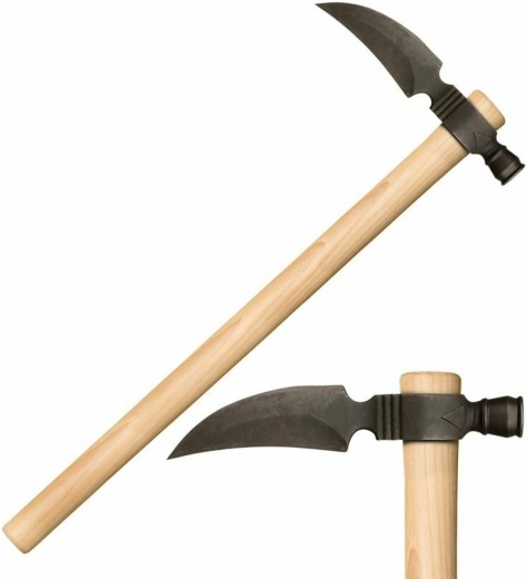 Tomahawk Cold Steel Spontoon Hawk z grotem, drewniana rękojeść 22,2 cm