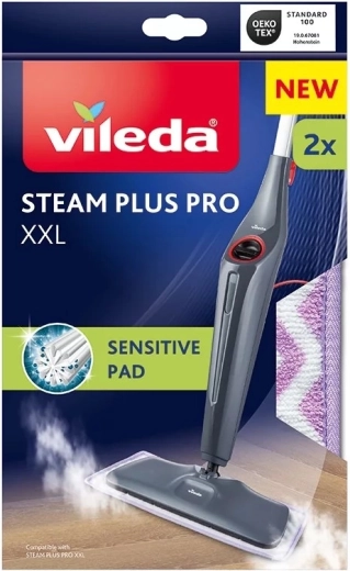 Vileda nakładka na mop parowy Steam Plus Pro XXL Sensitive - 1 szt.