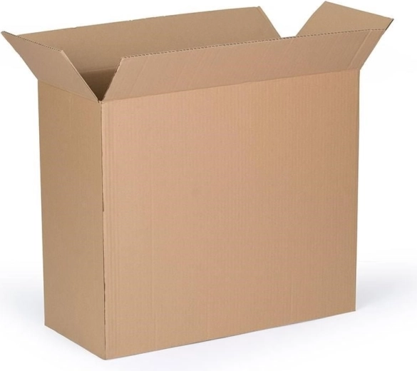 Kartonowe pudełko klapowe 700 × 300 × 1220 mm, pięciowarstwowe