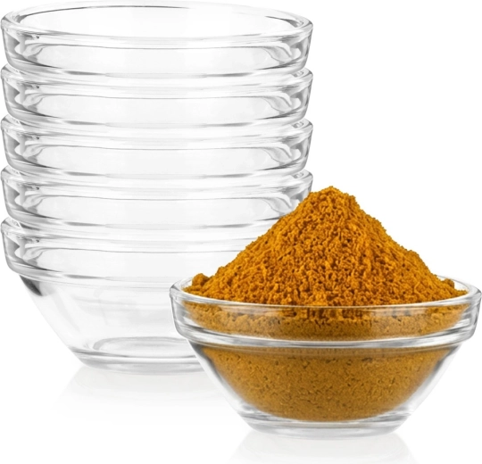 Vilde szklane miseczki do dipów 80 ml, 6 szt., 7,5 cm