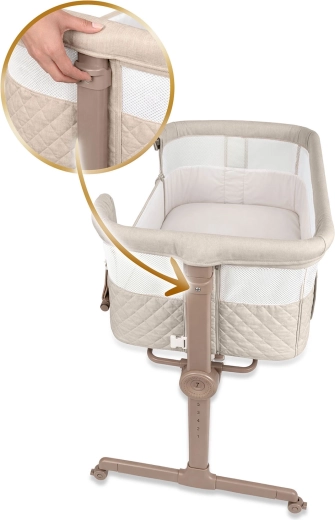 7‑poziomowa wysokość i niezależne nachylenie