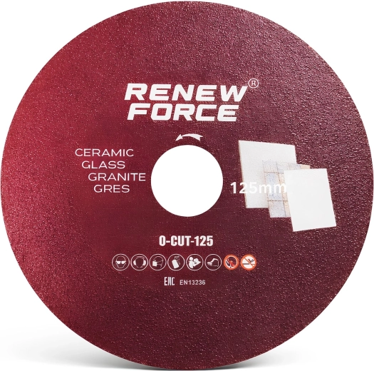 Diamentowa tarcza RENEW FORCE do cięcia gresu i ceramiki 125 mm