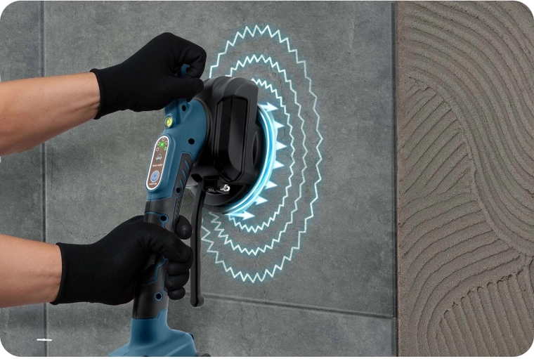 5 poziomów wibracji dla perfekcyjnego osadzenia