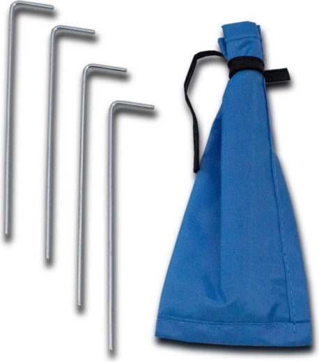 Stabilna na zewnątrz dzięki śledziom