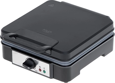 Gofrownica Adler z regulacją temperatury 1800 W