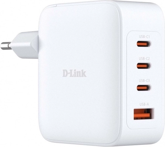 Ładowarka GaN 100 W z 3× USB-C i 1× USB-A