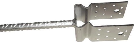 Stopa kotwiąca do gruntu 100 × 100 mm PROFI