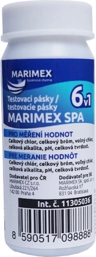 Marimex Spa paski testowe do wanny z hydromasażem i basenu 6w1 (50 szt.)