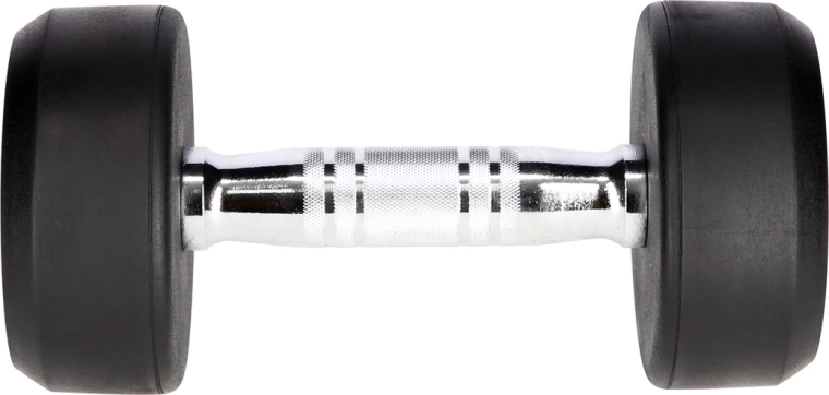 Pewny chwyt dzięki chromowanej, radełkowanej rękojeści