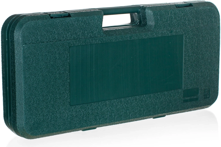 Solidna plastikowa walizka dla porządku i transportu