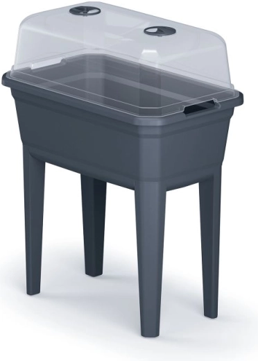 Wysoka skrzynia do rozsady RESPANA PLANTER ECOLINE SET antracyt